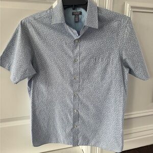 Van Heusen Blue Casual Button Down Shirt